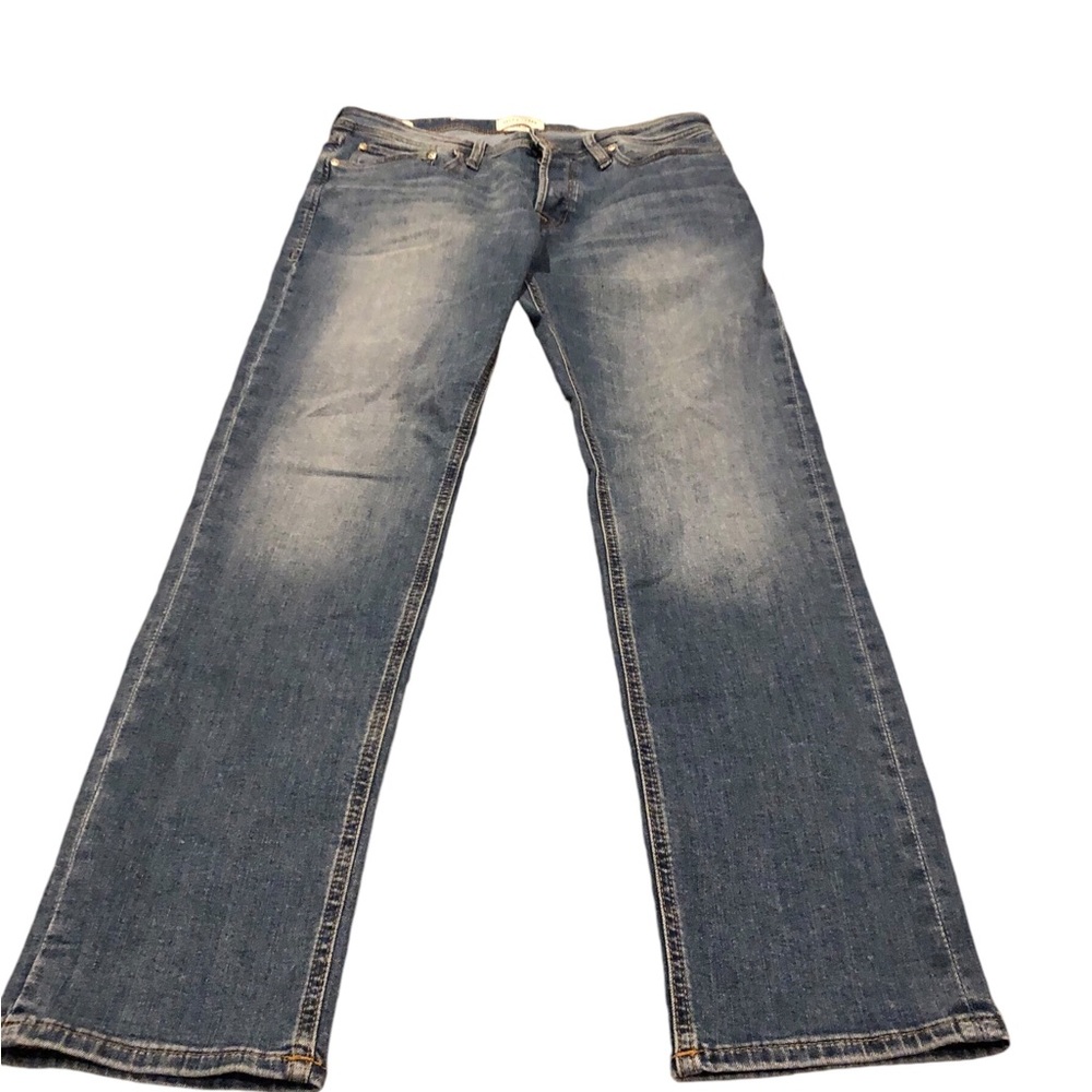 Mens JACK‎ & JONES - Glenn Original Am 815 Slim Fit Jeans 32x32